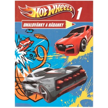 Hot Wheels 1 Omalovánky a hádanky