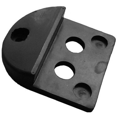 UMAKOV Doraz brány guma+ocel, 150x130x65mm, B1/32-G – Sleviste.cz