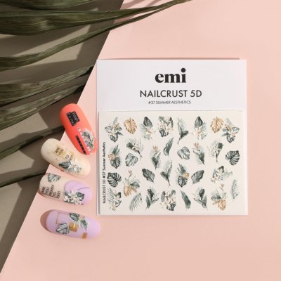 E.Mi Vodolepka NAILCRUST 5D 37 Summer Aesthetics – Zboží Dáma
