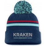 Fanatics dámská zimní čepice Seattle Kraken NHL Authentic Pro W/Cap Cuffed Pom Beanie – Hledejceny.cz