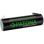 PATONA nabíjecí baterie 18650 Li-lon 3000mAh PREMIUM 3,7V s páskovými vývody pro pájení – Zbozi.Blesk.cz