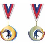 Akrylátová medaile Gymnastika Zlatá – Zboží Mobilmania