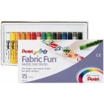Voskovky na textil Pentel Arts 15 barev – Zbozi.Blesk.cz