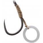 Korum s Gumičkou Banded Hook Hairs Barbless vel.8 5 ks – Zboží Mobilmania