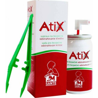 Atix Sada pro bezpečné odstraňování klíšťat spray 9 ml + pinzeta – Zboží Dáma