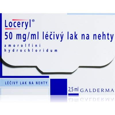 Loceryl léčivý lak na léčbu kožních houbovitých onemocnění 50 mg/ml 2.5 ml – Hledejceny.cz
