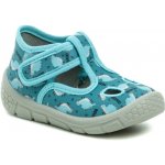 Befado bačkůrky Honey 630P010 DINO tyrkysové flexibilní lehké vyšší – Zboží Dáma