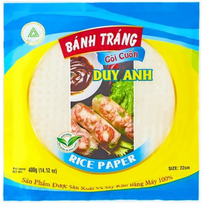 Duy Anh Foods Rýžový papír na jarní závitky kulatý 400 g – Zboží Dáma