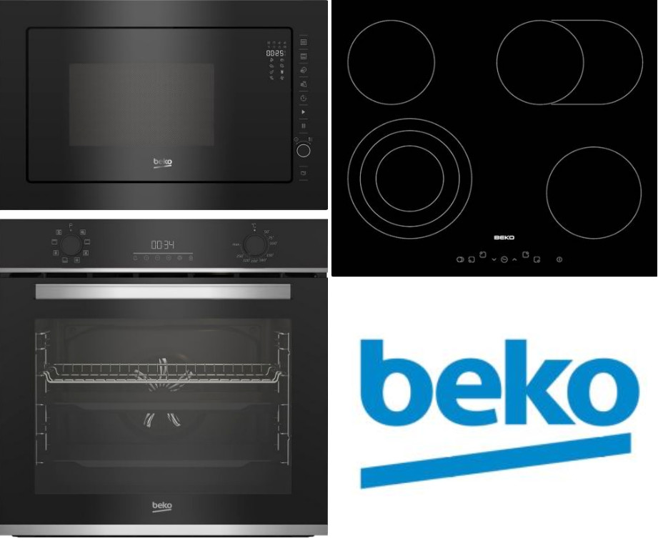 Set Beko BBIM13300X + HIC64404T + BMGB25333BG