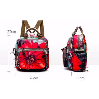 Čína Přebalovací taška/kabelka "Květiny" Barvy: červená