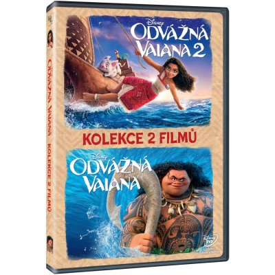 Odvážná Vaiana kolekce 1+2 2DVD – Zboží Dáma
