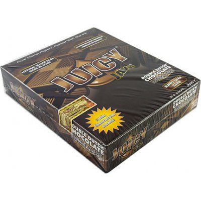 Juicy Jay's papírky king size double dutch chocolate 32 x 24 ks