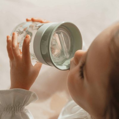 Little Dutch 360° tréninkový kelímek 300 ml Farma zelená – Sleviste.cz