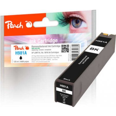 Peach HP PI300-771 | č 981A (J3M71A) - černá (black), REM – Hledejceny.cz