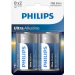 Philips Ultra Alkaline D 2ks LR20E2B/10 – Zboží Živě