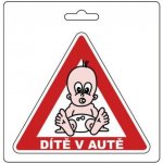 COMPASS samolepka dítě v autě (105 x 120 mm) 34490 – Zboží Živě