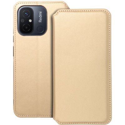 Pouzdro Forcell Dual Pocket book for XIAOMI Redmi 12c zlaté – Zbozi.Blesk.cz