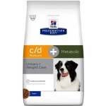 Hill’s Prescription Diet C/D Multicare & Metabolic 12 kg – Hledejceny.cz