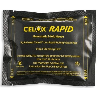 CELOX RAPID - hemostatická gáza 1,5 m