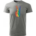 Sablio Love & Peace šedé – Hledejceny.cz