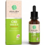 Green idea CBD olej 5 % 10 ml – Sleviste.cz