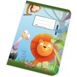 Papírny Brno Sešit 511 A5 linka 20 mm pomocná linka – Zboží Dáma