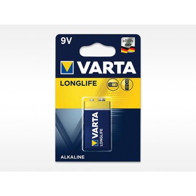 Varta LongLife Extra 9V 1ks 4122 101 411 – Zboží Živě