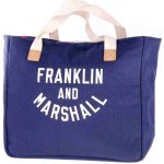 Franklin & Marshall taška Varsity shopper dark blue solid 25 – Zbozi.Blesk.cz