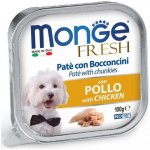 Monge Dog Fresh Adult kousky s kuřecím 100 g – Hledejceny.cz