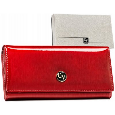 BASIC 4u cavaldi kožená lakovaná peněženka m634 h24-1-sh červená – Hledejceny.cz