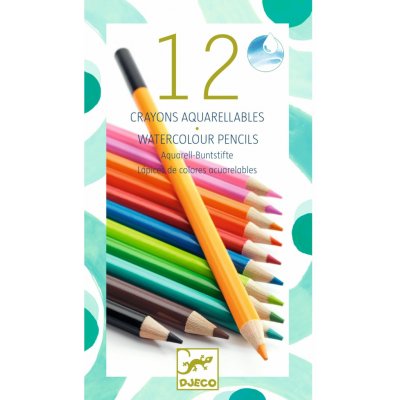 DJECO Voskové pastelky neonové 5 ks – Zboží Mobilmania