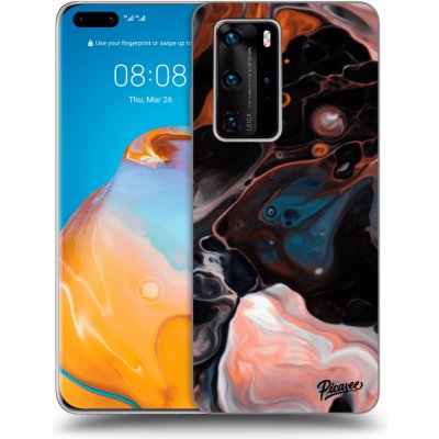 Pouzdro Picasee silikonové Huawei P40 Pro - Cream čiré – Zboží Mobilmania