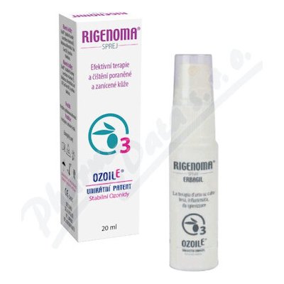 RIGENOMA bioaktivní sprej na rány s OZOILE 20 ml – Sleviste.cz