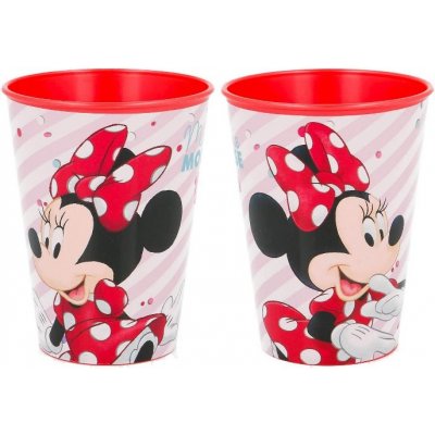 STOR Plastový kelímek Minnie Mouse hrnek Minnnie Mouse 260 ml