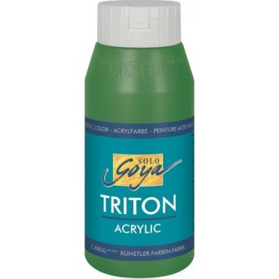 Akrylová barva TRITON SOLO GOYA 750 ml listová zelená – Zbozi.Blesk.cz