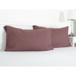 B.E.S. Petrovice na visco polštář bavlna popelín bordó 45 x 75 cm – Zboží Mobilmania