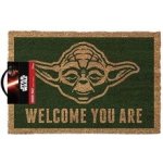 Pyramid International Star Wars: Yoda Welcome You Are 60 x 40 cm zelená – Hledejceny.cz