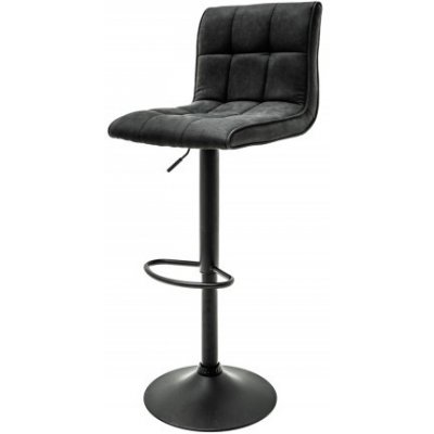 Interior DE Set 2 ks barová židle Modena 95-115 cm vintage šedá 2SET39001 – Sleviste.cz