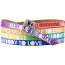 We Positive Barevný wrap náramek LL001 Love Rainbow Color