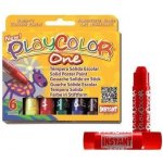 Playcolor Temperové barvy set 6 ks tuhé – Zboží Mobilmania