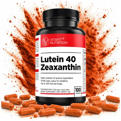 Vitafit Nutrition Lutein + Zeaxanthin 40 mg 100 kapslí – Hledejceny.cz