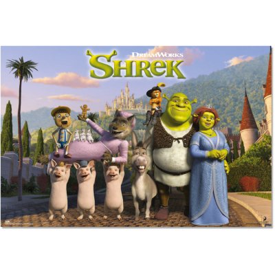 Grupo Erik Maxi plakát Shrek a kamarádi, Shrek – Hledejceny.cz