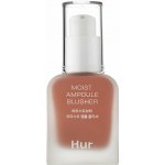 House of Hur Moist Ampoule Blusher Nude Beige Hydratační tekutá tvářenka 20 ml – Zboží Dáma