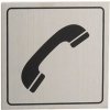 Piktogram COBRA piktogram "TELEFON" 80x80 IN nerez CPITELEF