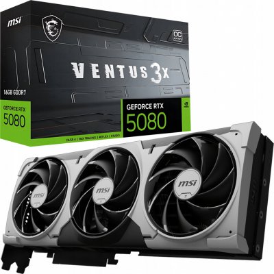 MSI GeForce RTX 5080 16G VENTUS 3X OC – Zboží Živě