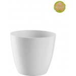 Plastkon Ella Lesk květináč Bílá 13 cm – Hledejceny.cz