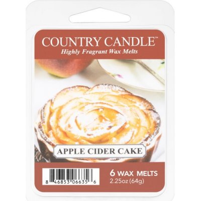 Country Candle Apple Cider Cake vosk do aromalampy 64 g