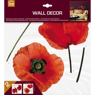 54101 Samolepka na zeď Crearreda motiv květiny 31x31cm – Zboží Dáma