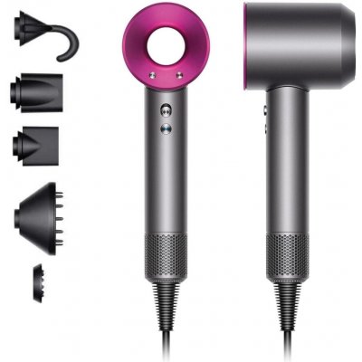 Dyson Supersonic HD08 Stříbrný/Fuchsiová – Zboží Dáma