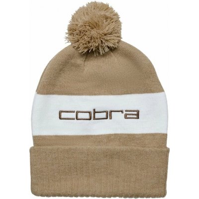 Cobra Pom Beanie zimní čepice sand – Hledejceny.cz
